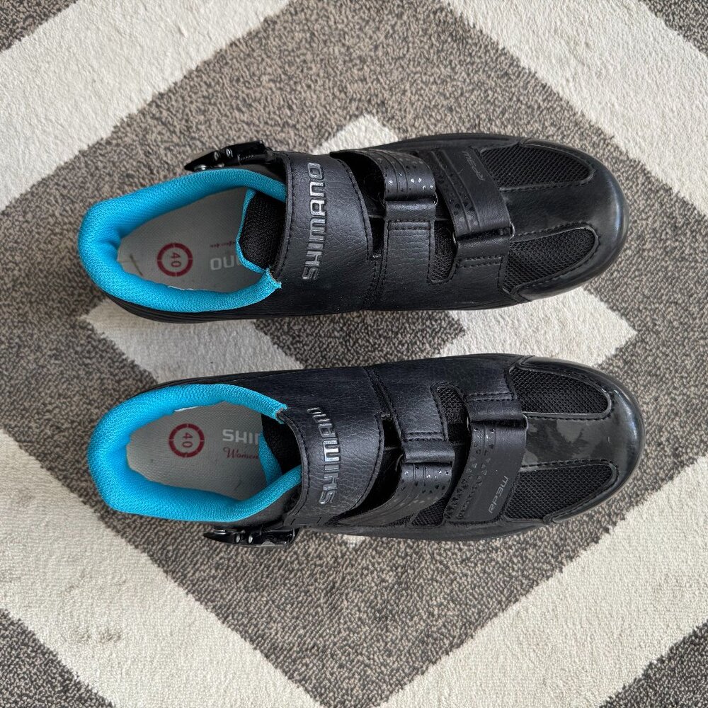 SHIMANO RP3W cycling shoe, clip in - women's size 40, US 7.8 - Picture 2 of 9